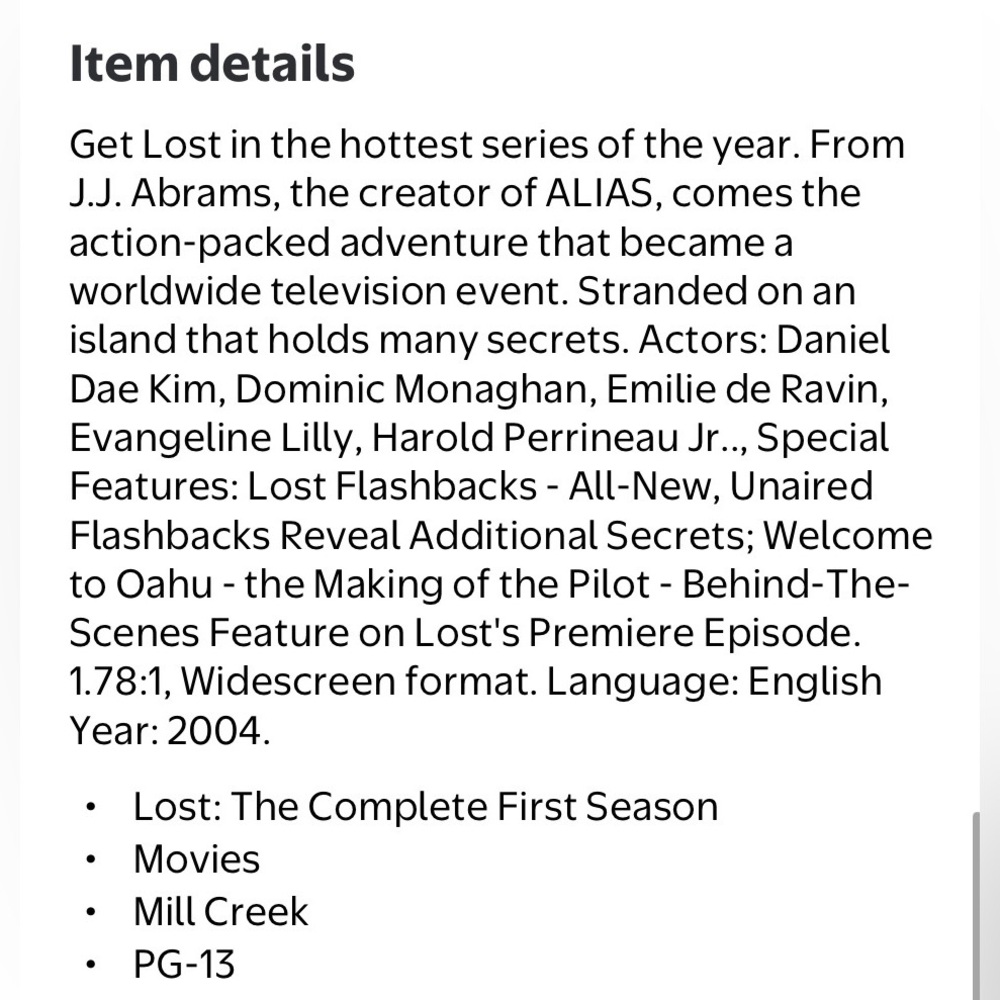 “LOST” DVD Seasons 1&2 - Picture 3 of 8
